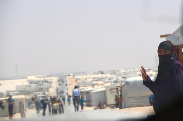 Za'atari refugee camp: photo by my firend Max Frieder